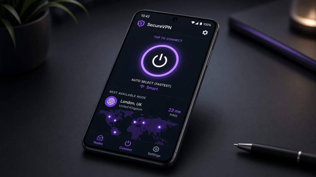 快连 APP 安装列表示意